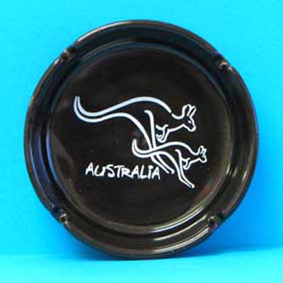 Ashtray Burshart Kangaroo Black
